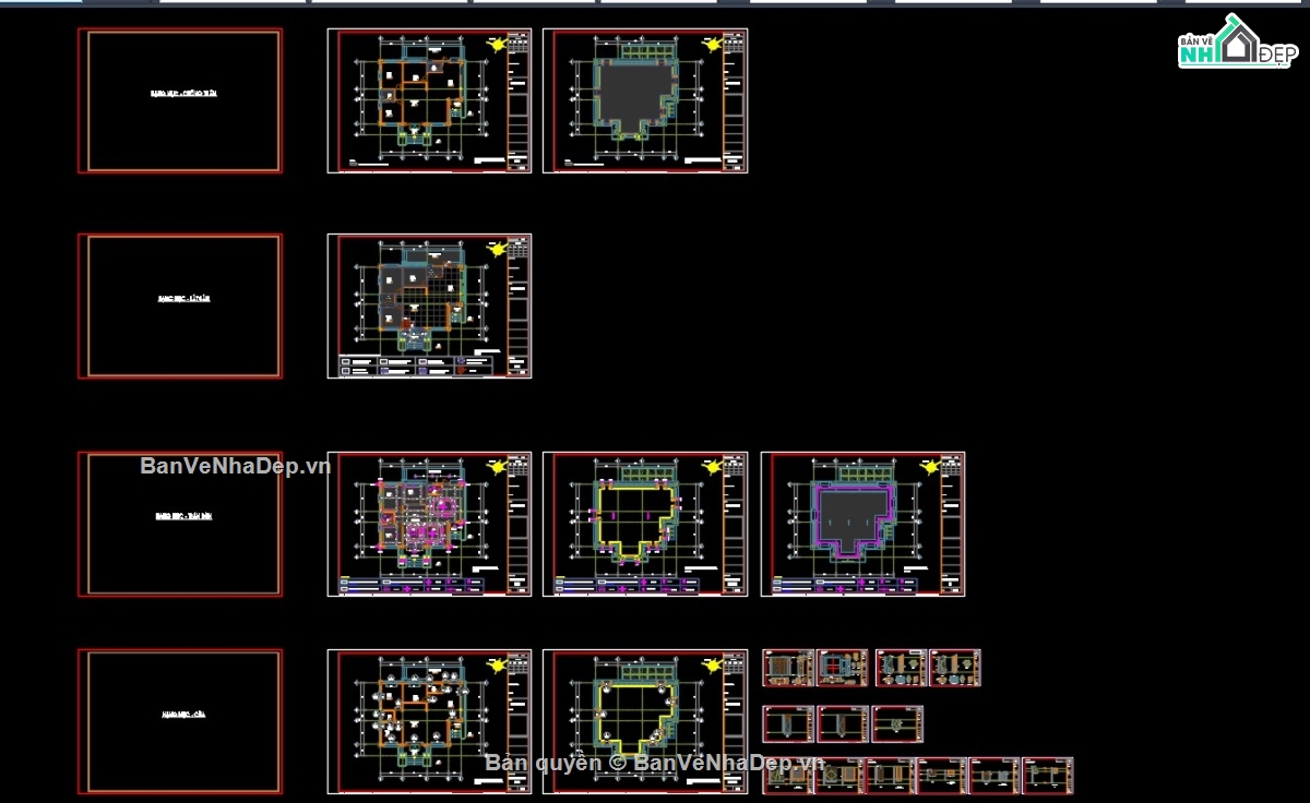 nhà vườn,bản vẽ nhà vườn,nhà vườn 1 tầng,biệt thự 1 tầng,cad biệt thự 1 tầng