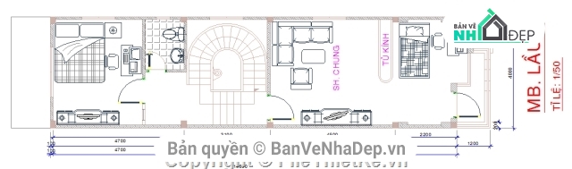 Mẫu Nhà phố 4 tầng,bản vẽ nhà 4 tầng,mặt tiền 4m,nhà phố 4 tầng 4x16m,Nhà phố 4 tầng,Nhà phố 4x16m