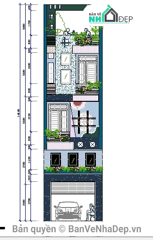 Mẫu Nhà phố 4 tầng,bản vẽ nhà 4 tầng,mặt tiền 4m,nhà phố 4 tầng 4x16m,Nhà phố 4 tầng,Nhà phố 4x16m