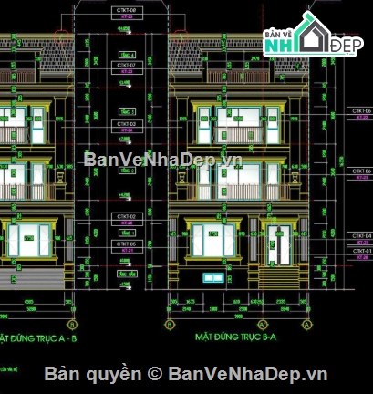 nhà liền kề,nhà phố 3 tầng,kiến trúc 3 tầng