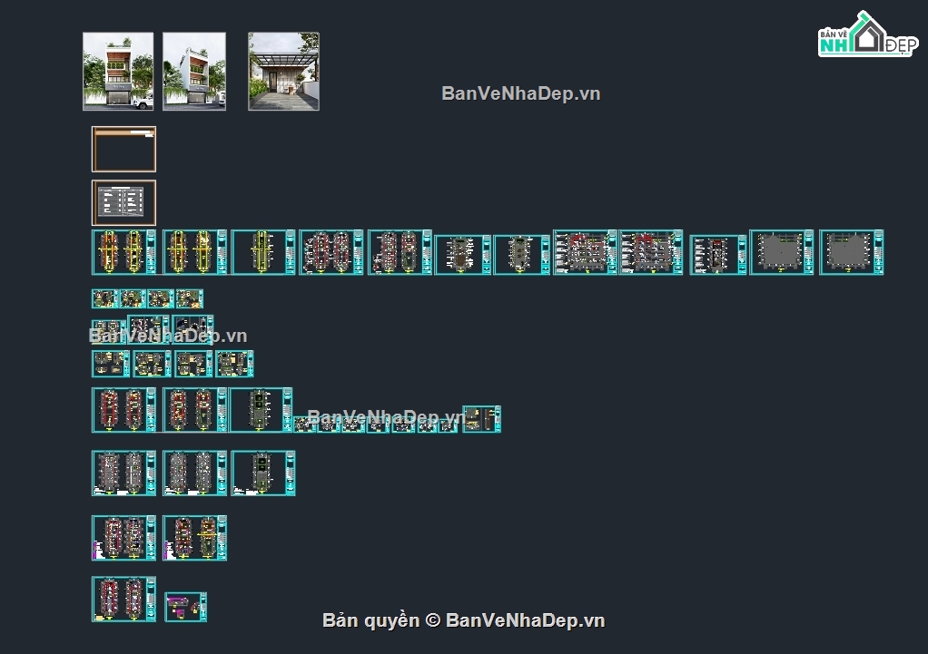 kiến trúc 3 tầng 1 tum,file cad kiến trúc,kiến trúc 5 tầng,Kiến trúc nhà 3 tầng 1 tum 1 áp mái,kiến trúc nhà 3 tầng 1 tum 1 áp mái 5x17m