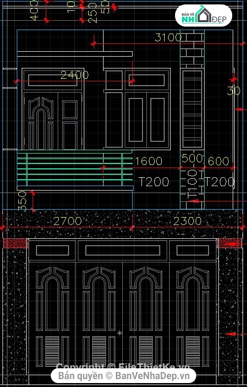 nhà phố 2 tâng,nhà phố 2 tầng 5x20m,kiến trúc nhà phố