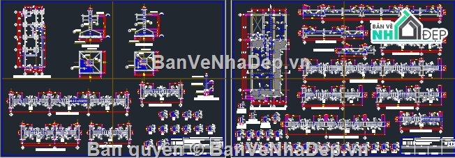 kiến trúc nhà,kiến rúc,2D,Bản vẽ kiến trúc nhà 3 tầng,Bản vẽ kiến trúc nhà phố,kiến trúc  nhà 2 tầng
