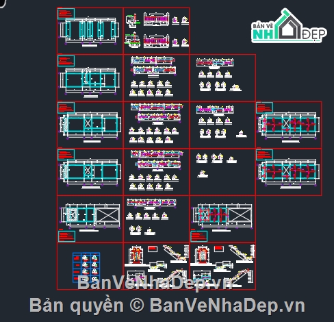 kiến trúc 3 tầng,nhà phố 3 tầng,cad nhà phố 3 tầng,file cad nhà phố 3 tầng,bản vẽ nhà phố 3 tầng