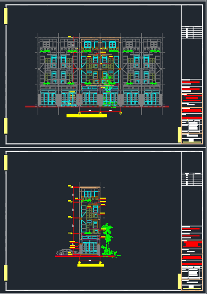 kiến trúc nhà 3 tầng,nhà 3 tầng,kiến trúc 3 tầng,kiến trúc nhà phố 3 tầng,file cad nhà phố 3 tầng