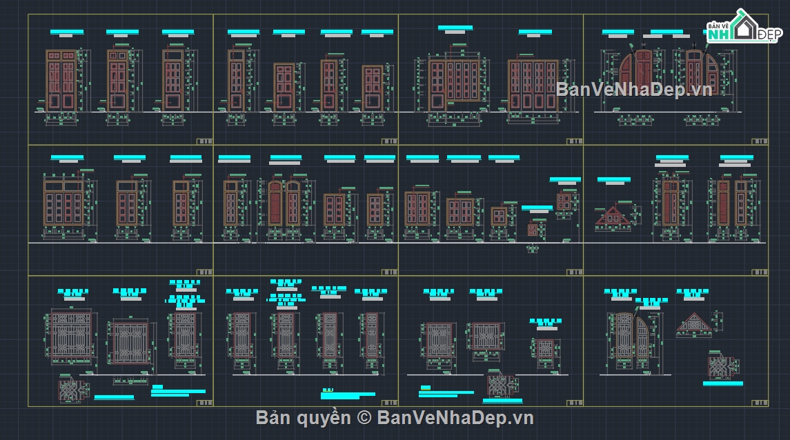 file cad nhà phố 3 tầng,nhà phố 3 tầng,bản vẽ nhà phố 3 tầng