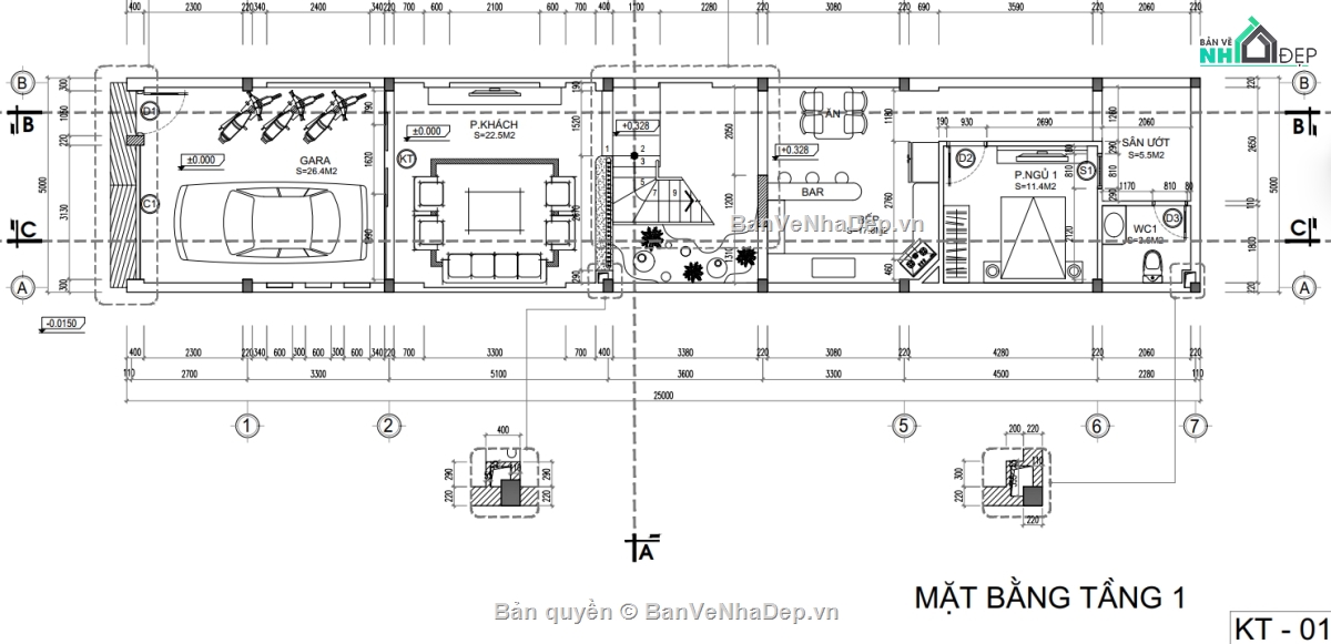 Nhà phố 4 tầng,bản vẽ nhà phố,bản vẽ nhà 4 tầng,kiến trúc nhà phố