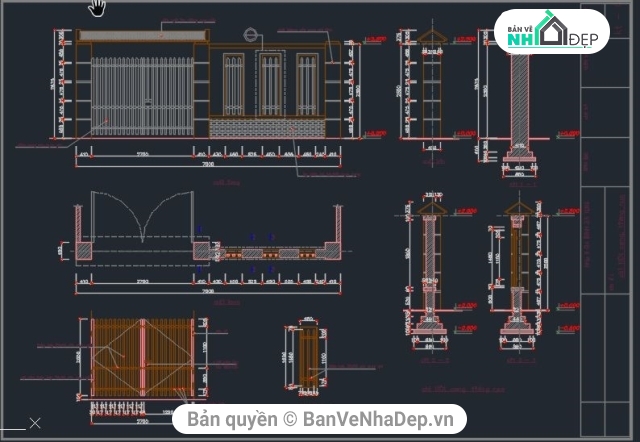 File cad bản vẽ 4 tầng,Nhà phố 4 tầng 7x17m,Bản vẽ nhà phố 4 tầng 7x17m,Nhà phố 4 tầng