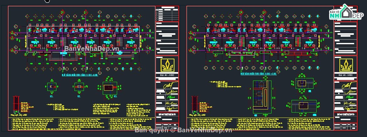 kiến trúc trường mầm non,bản vẽ trường mầm non,mầm non cnc