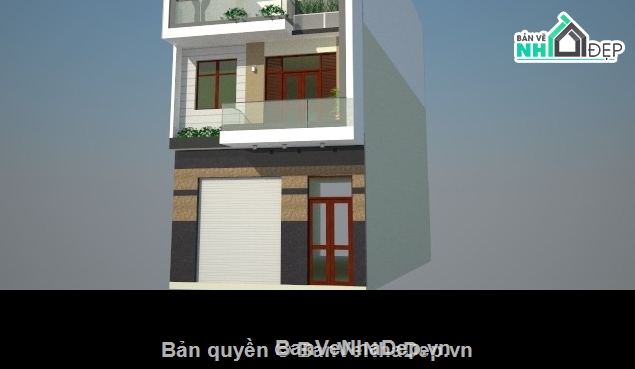 nhà phố 3 tầng,mẫu nhà phố đẹp,bản vẽ nhà 3 tầng,kiến trúc nhà 3 tầng
