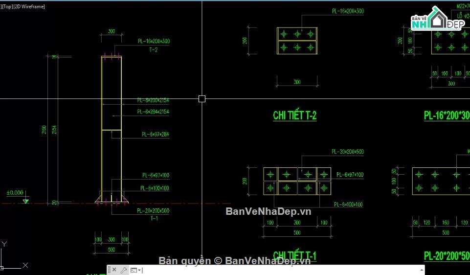 nhà xe,nhà để xe 8x25m,bản vẽ nhà để xe 8x25m