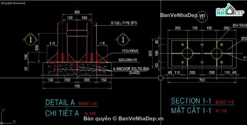 nhà để xe,Bản vẽ nhà thép,nhà để xe khung thép,nhà khung thép