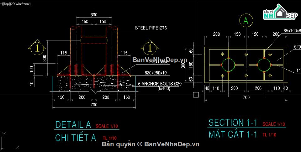 nhà để xe,Bản vẽ nhà thép,nhà để xe khung thép,nhà khung thép