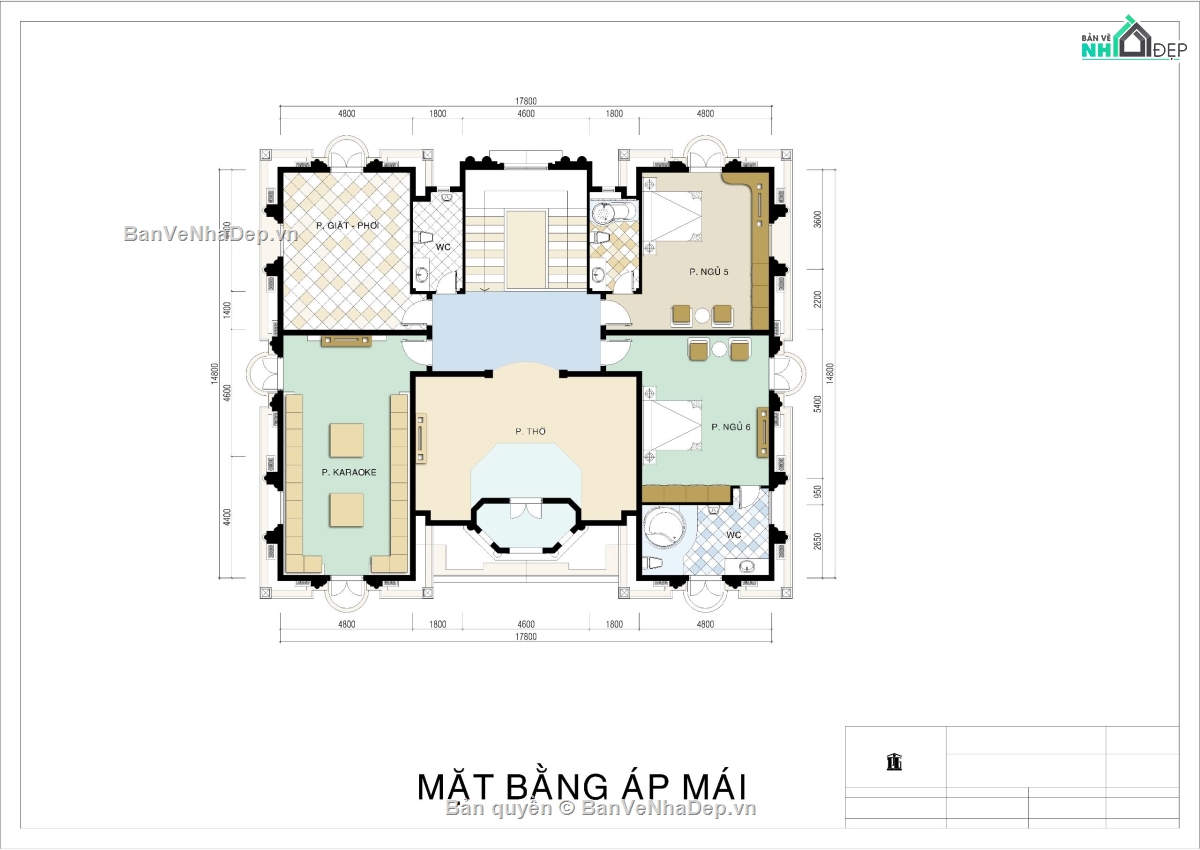 Bản vẽ  nhà 2 tầng,Bản vẽ lâu đài 3 tầng,Bản vẽ lâu đài