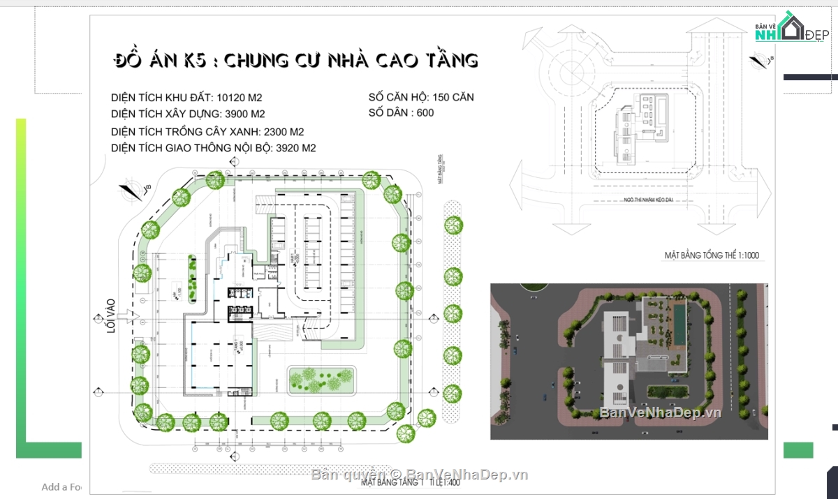 chung cư,đồ án k5,đồ án chung cư