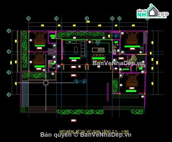 Sketchup biệt thự vườn,biệt thự mini,biệt thự cấp 4,biệt thự sân vườn,biệt thự 1 tầng