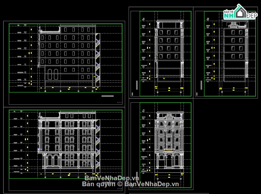 Bản vẽ MEP,Khách sạn 6 tầng,Full điện nước,bản vẽ điện nước,khách sạn tân cổ điển,MEP khách sạn