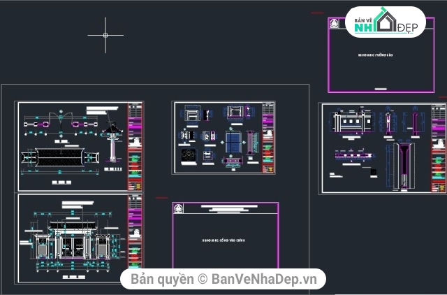 bản vẽ nghĩa trang,bản vẽ thiết kế nghĩa trang,nhà quản trang,bản vẽ nhà quản trang