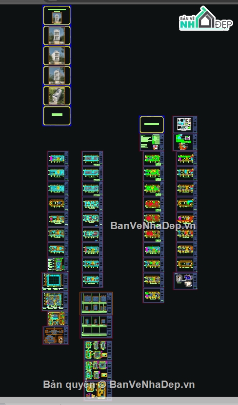 Bản vẽ nhà phố 3 tầng,nhà phố 5x15m 3 tầng,Bản vẽ nhà phố 3 tầng 5x15m,nhà 3 tầng,3 tầng,nhà