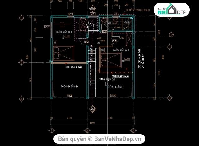 nhà 3 tầng 4 phòng ngủ,mẫu nhà mặt tiền 8m gác có gác lửng,nhà ở kết hợp kinh doanh,bản vẽ nhà phố mặt tiền 8m