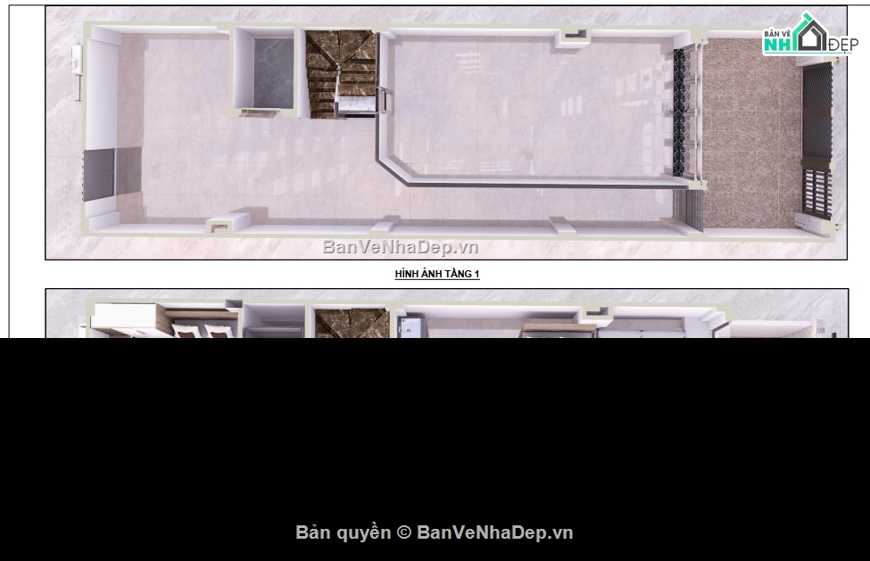 nhà 4 tầng,Bản vẽ nhà 4 tầng,thiết kế nhà 4 tầng