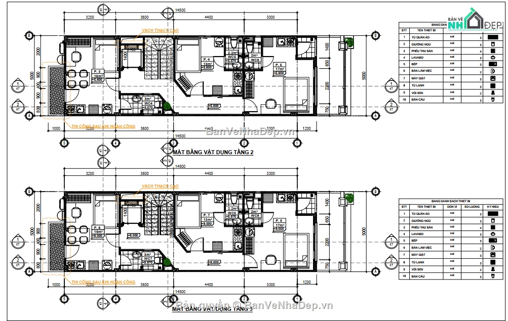 nhà 4 tầng,Bản vẽ nhà 4 tầng,thiết kế nhà 4 tầng
