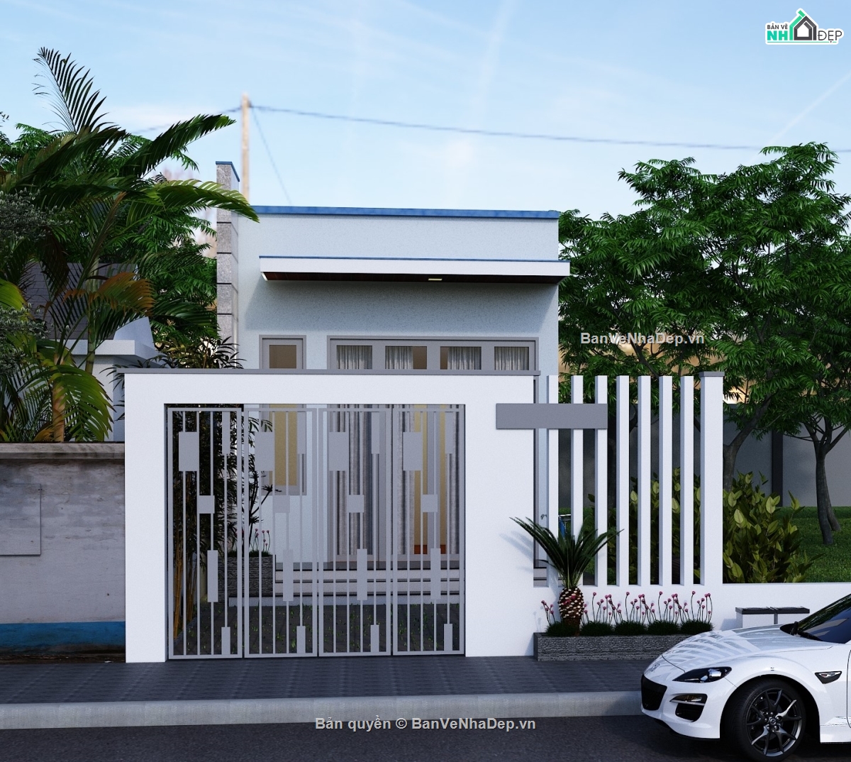 Bản vẽ nhà gác lửng 5x17,Bản vẽ nhà gác lửng,Bản vẽ nhà gác lửng đẹp