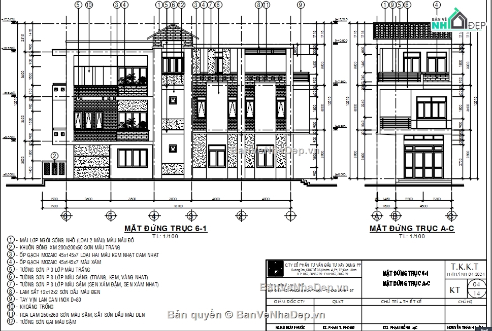 Bản vẽ nhà 3 tầng,nhà nhố 3 tầng,Bản vẽ nhà phố 3 tầng đẹp