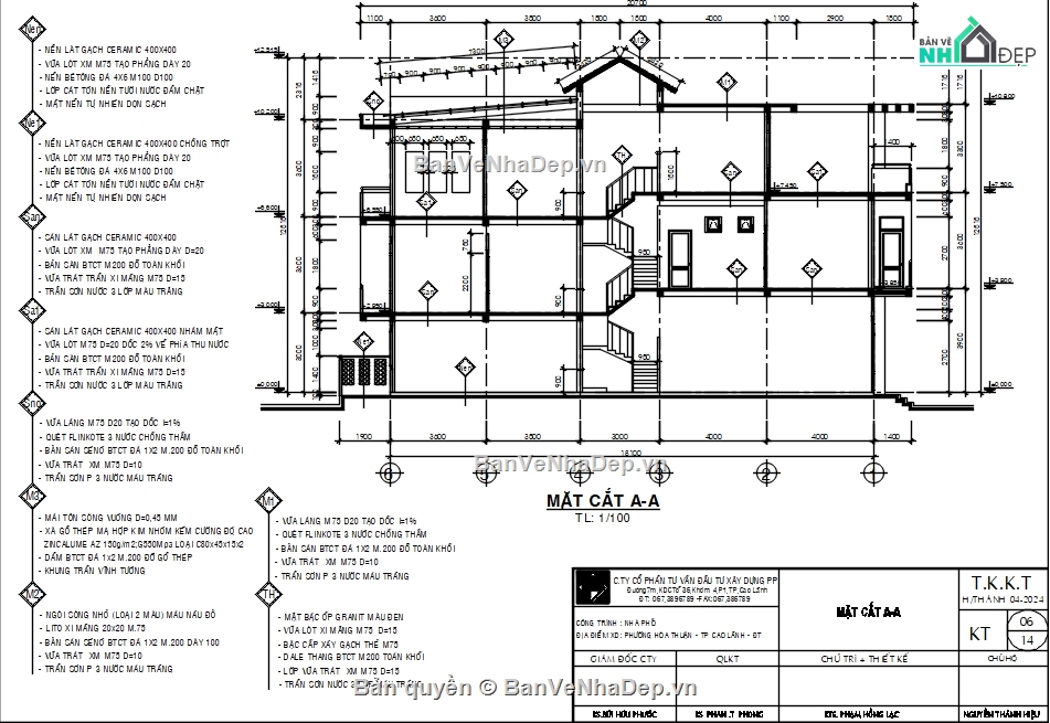 Bản vẽ nhà 3 tầng,nhà nhố 3 tầng,Bản vẽ nhà phố 3 tầng đẹp