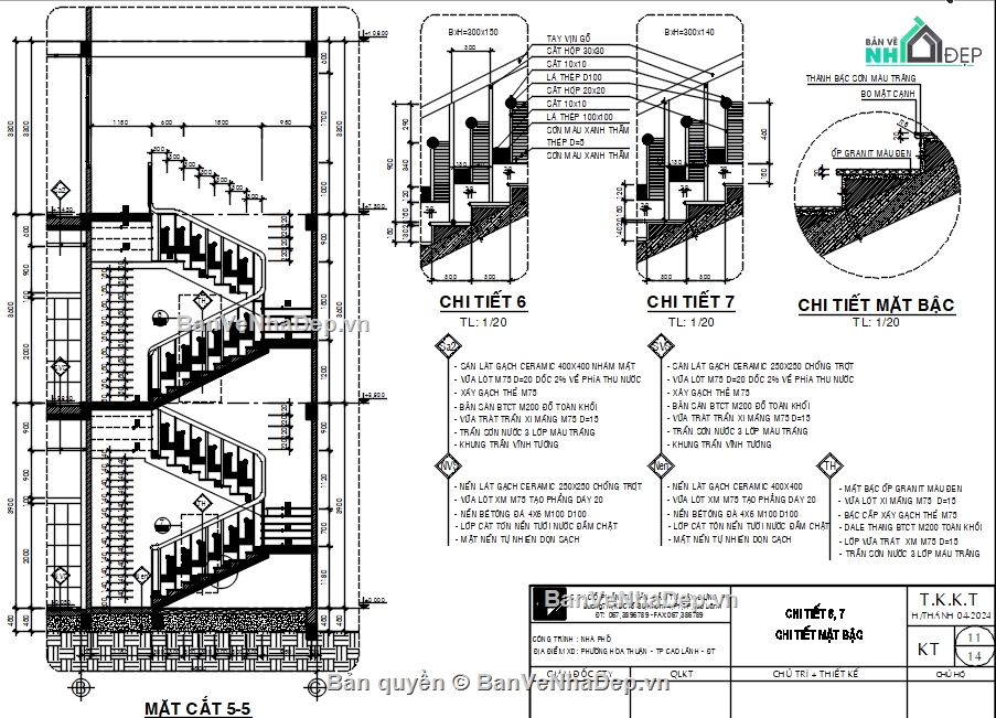 Bản vẽ nhà 3 tầng,nhà nhố 3 tầng,Bản vẽ nhà phố 3 tầng đẹp
