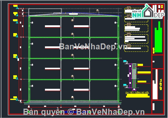 Bản vẽ nhà yến,bản vẽ nhà nuôi yến,Bản vẽ nhà mẫu