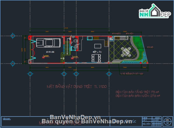 Bản vẽ nhà phố đẹp,Bản vẽ nhà phố 3 tầng đẹp,Bản vẽ nhà phố 3 tầng mái thái đẹp