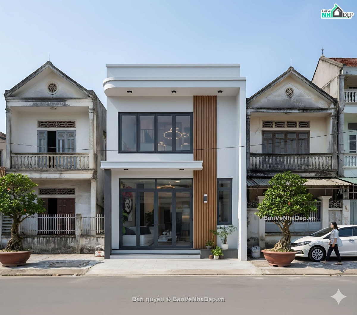 nhà tầng lững 5x14m,nhà gác lững 5x14m,nhà 5x14m,hồ sơ thi công nhà 5x14m