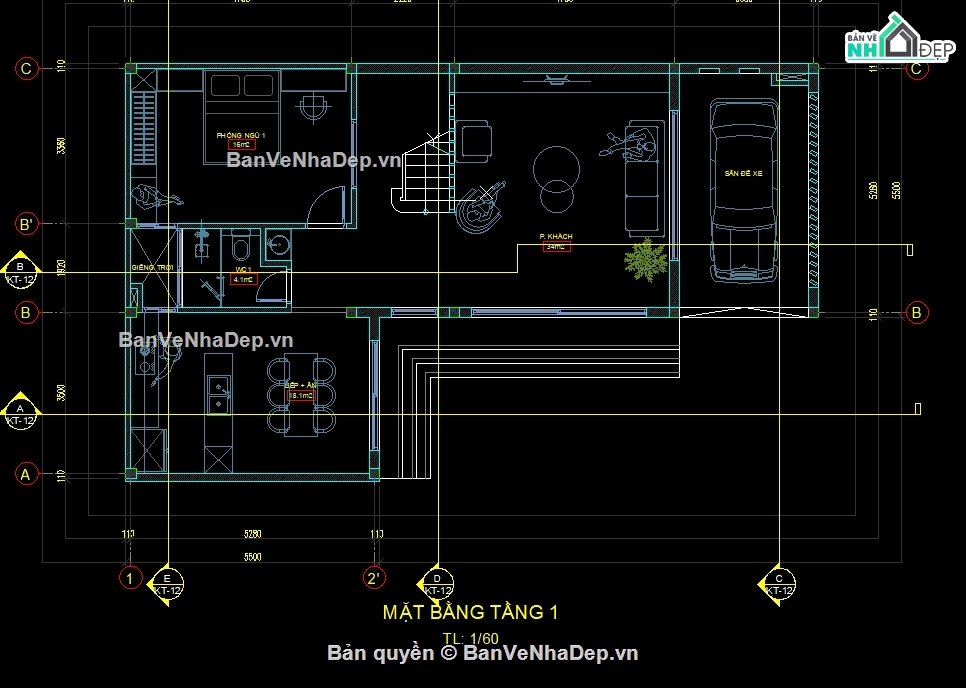 nhà phố 2 tầng 1 tum,bản vẽ nhà phố 2 tầng 1 tum,nhà phố 2 tầng,file cad nhà phố 2 tầng,bản vẽ nhà phố 2 tầng