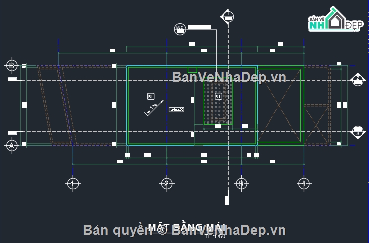 nhà phố 2 tầng,Bản vẽ nhà phố 4.5x15m,Bản vẽ nhà phố đẹp