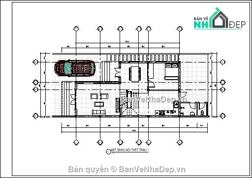 kiến trúc và kết cấu,Bản vẽ  nhà phố 2 tầng,nhà 2 tầng hiện đại,hiện đại,nhà phố tầng