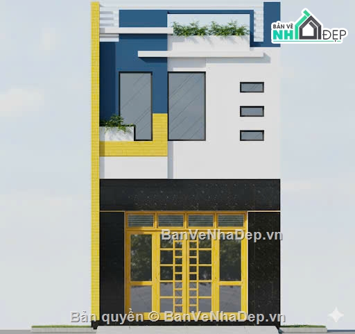 Bản vẽ 5x20m,hồ sơ thiết kế nhà phố,bản vẽ nhà phố 2 tầng,nhà phố 2 tầng