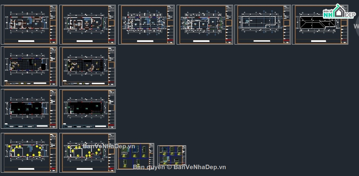 bản vẽ nhà phố,nhà phố 2 tầng,file cad nhà phố  2 tầng