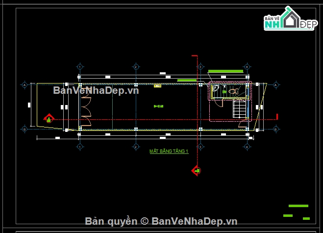 bản vẽ nhà phố 3 tầng,kiến trúc 3 tầng,nhà 3 tầng