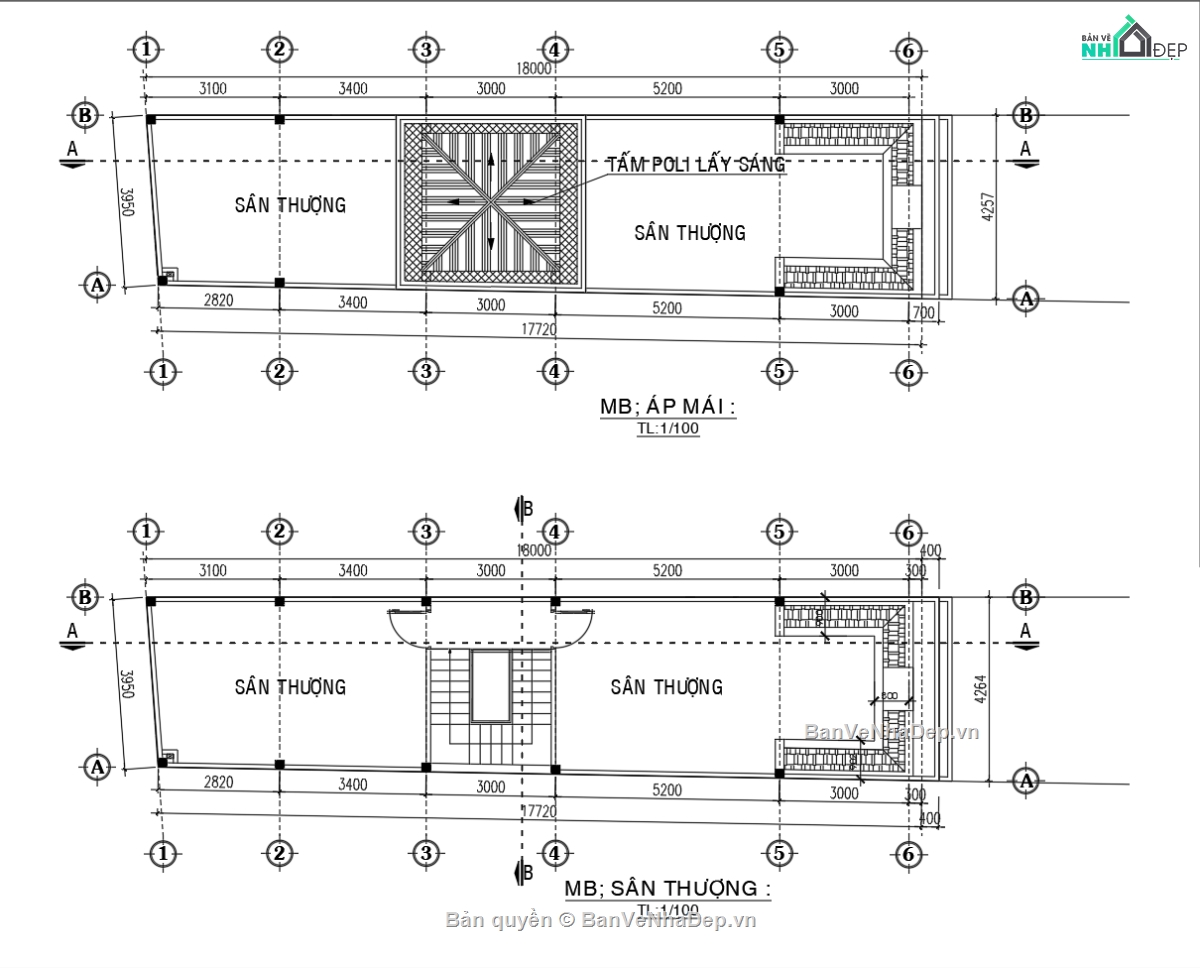 Bản vẽ nhà phố đẹp,Bản vẽ nhà phố tân cổ điển,Bản vẽ nhà phố 3 tầng tân cổ điển