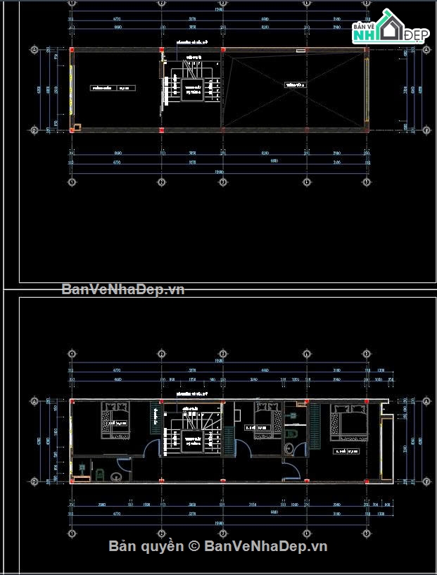 nhà ống 3 tầng 4.3x16m,thiết kế nhà phố 3 tầng,nhà phố mặt tiền 4.3m,bản vẽ nhà phố 3 tầng,nhà phố 3 tầng