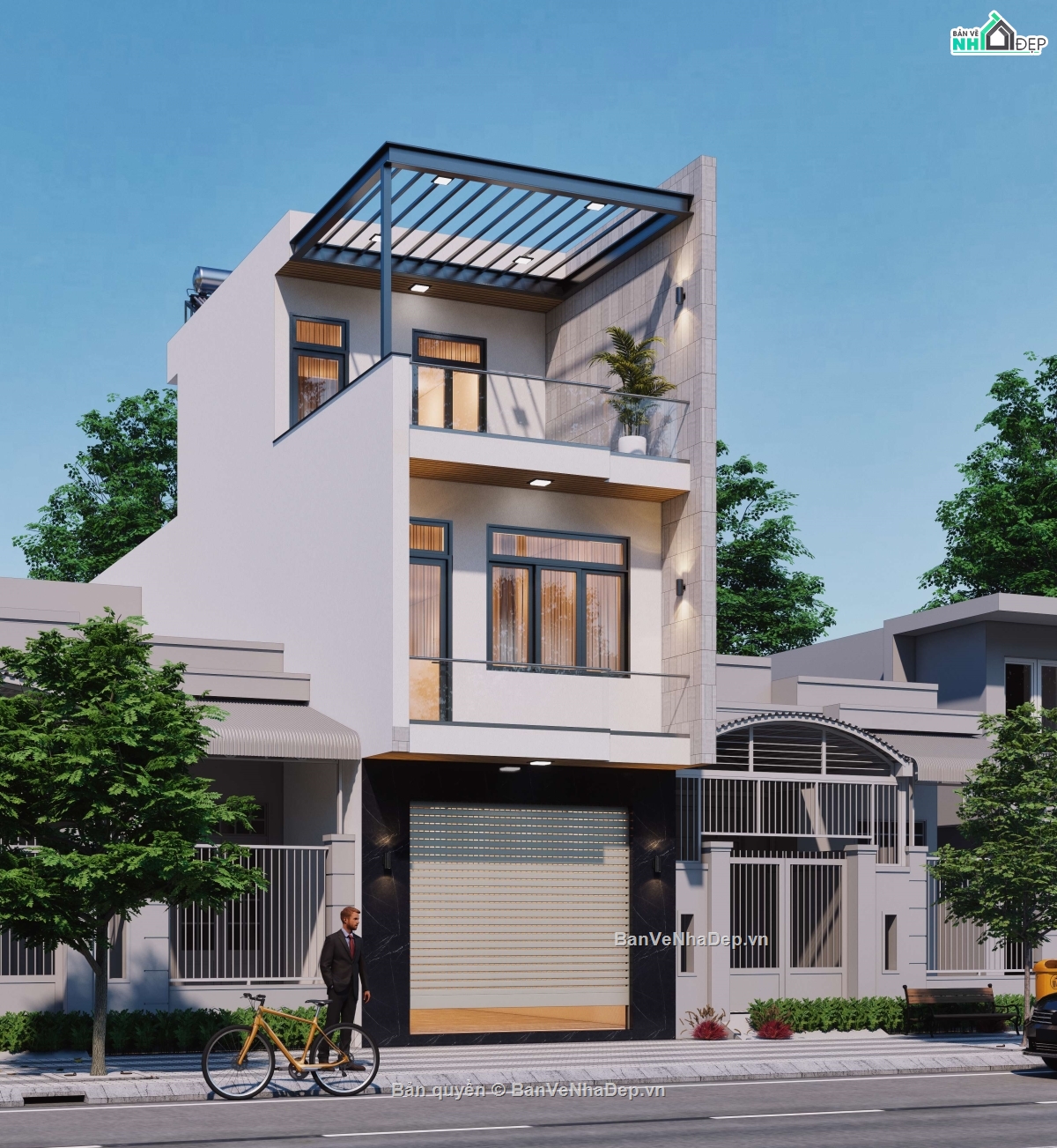 nhà 3 tầng,3 tầng,nhà phố 3 tầng 4.5x17m