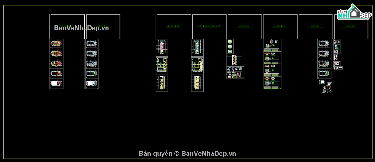 bản vẽ nhà phố 3 tầng,nhà 3 tầng,tân cổ điển