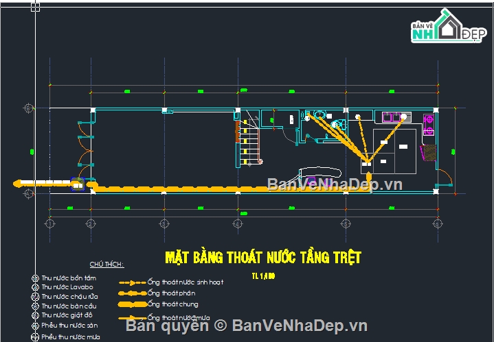 nhà phố 3 tầng,file cad nhà phố 3 tầng,cad nhà phố 3 tầng,bản vẽ nhà phố 3 tầng