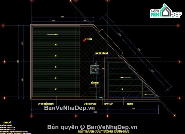kiến trúc 3 tầng,nhà phố 3 tầng,kết cấu nhà phố,bản vẽ nhà phố 3 tầng