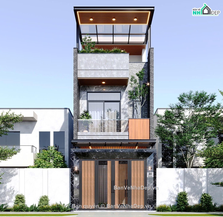 Bản vẽ nhà phố 3 tầng,nhà 3 tầng,nhà phố 3 tầng cad,file cad nhà phố 3 tầng