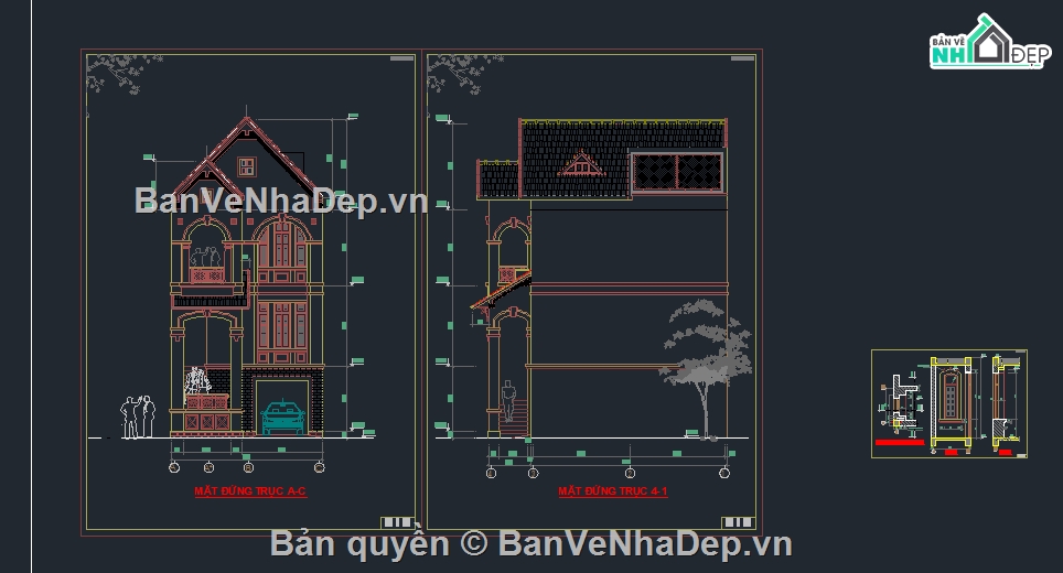 Bản vẽ thiết kế nhà phố 3 tầng,bản vẽ nhà phố 3 tầng,nhà phố 3 tầng,nhà phố 3 tầng file cad