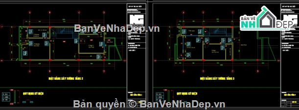 nhà phố 3 tầng,Bản vẽ nhà phố,nhà 3 tầng,cad nhà phố 3 tầng