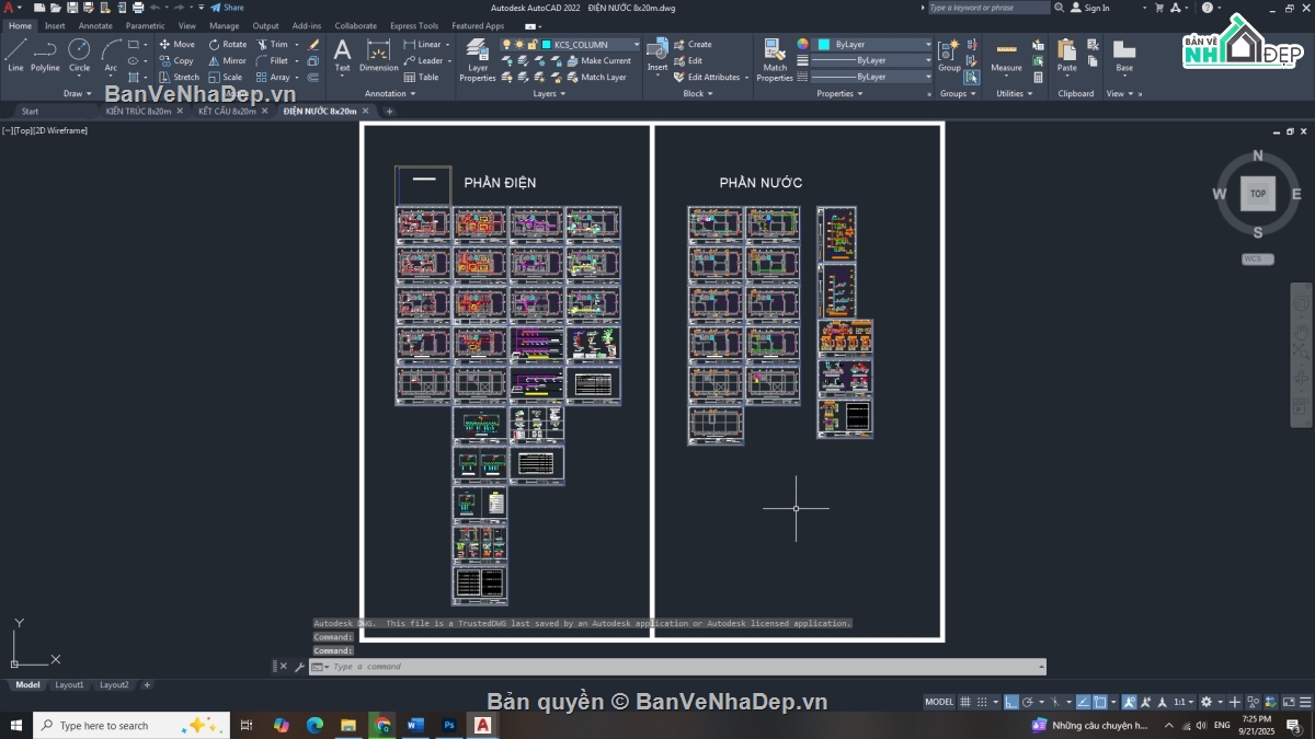 Bản vẽ nhà 4 tầng,Bản vẽ thi công,kết cấu kiến trúc