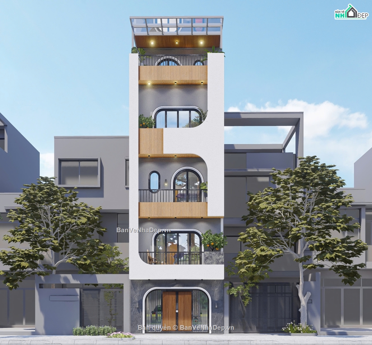 Bản vẽ nhà phố 3 tầng,Bản vẽ nhà,Bản vẽ thiết kế nhà,Kiến trúc biệt thự